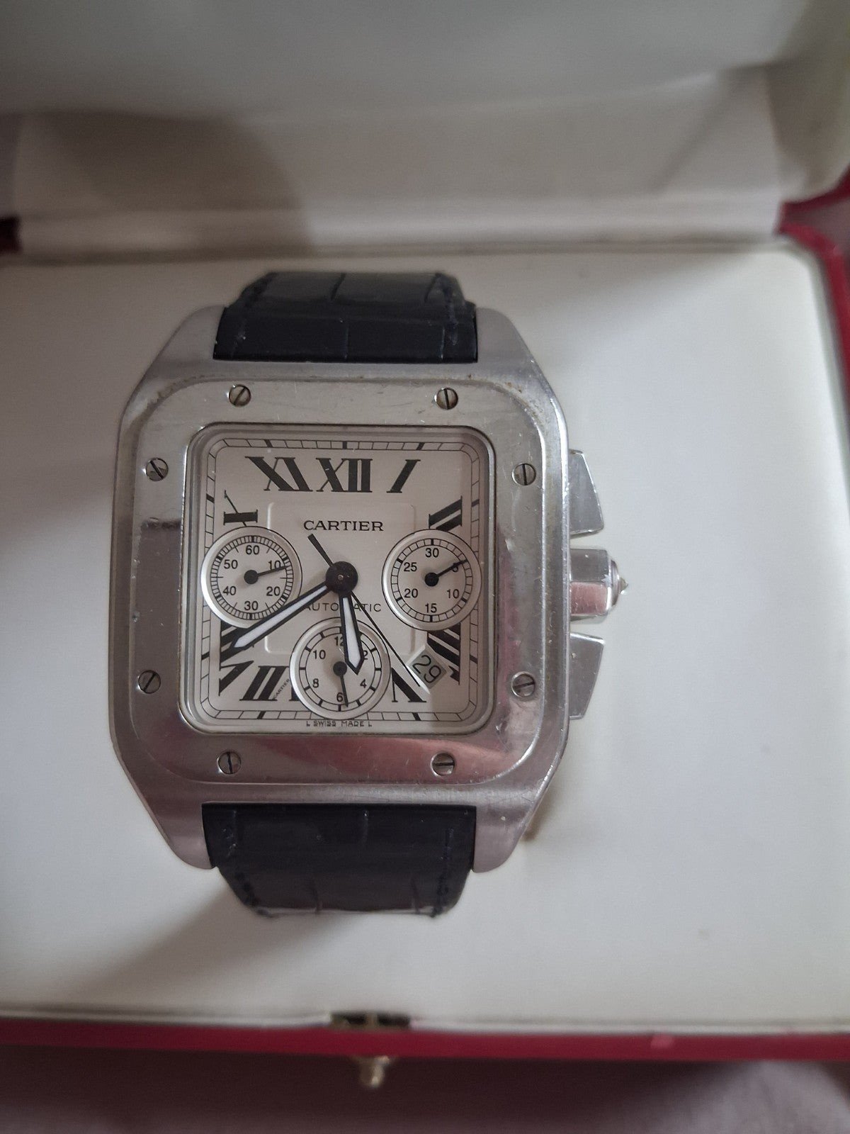 Cartier Santos 100 Chronograph